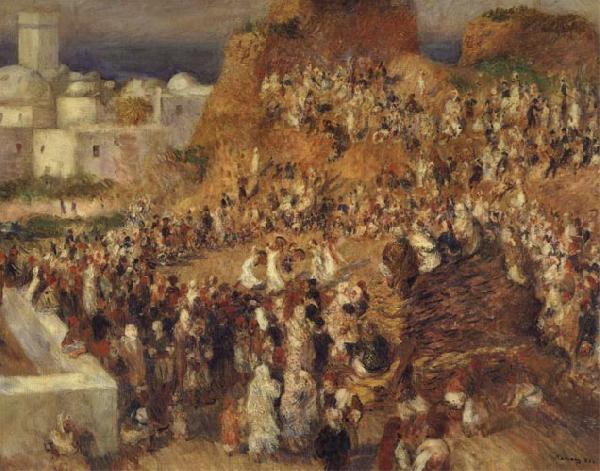 Pierre Renoir The Mosque(Arab Holiday) Norge oil painting art